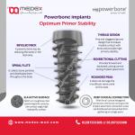 Powerbone implant Ø3,8-L 11,50 mm