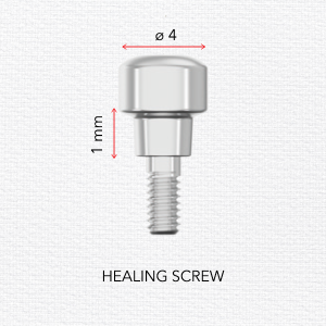 B&B Healing Abutment Ø. 4 H=1 mm