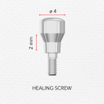 B&B Healing Abutment Ø. 4 H=2 mm