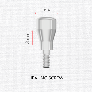 B&B Healing Abutment Ø. 4 H=3 mm