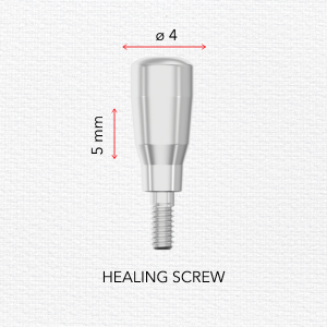 B&B Healing Abutment Ø. 4 H=5 mm