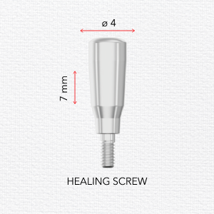 B&B Healing Abutment Ø. 4 H=7 mm