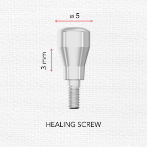 B&B Healing Abutment Ø. 5 H=3 mm