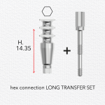 B&B Non- Rotating Open PICK UP Transfer LONG