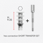 B&B Non- Rotating Open PICK UP Transfer SHORT